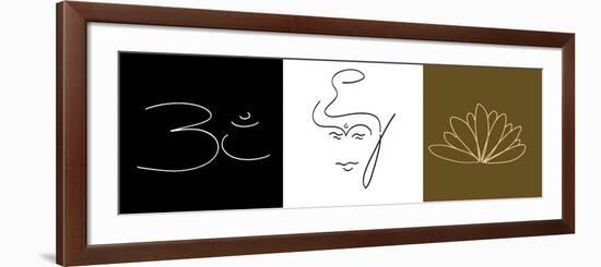 Buddha Inspirations-Christine Ganz-Framed Premium Giclee Print