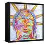 Buddha Liberty-Dean Russo-Framed Stretched Canvas