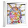 Buddha Liberty-Dean Russo-Framed Giclee Print