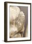 Buddha Made of Sandstone with Folded Hands-Alexander Georgiadis-Framed Photographic Print