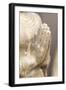 Buddha Made of Sandstone with Folded Hands-Alexander Georgiadis-Framed Photographic Print