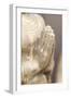 Buddha Made of Sandstone with Folded Hands-Alexander Georgiadis-Framed Photographic Print