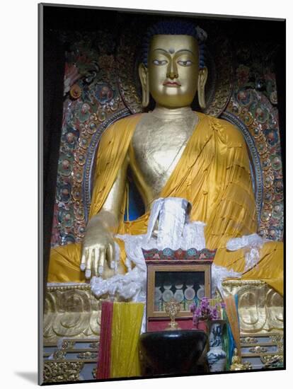 Buddha, Mindroling Monastery, Tibet, China-Ethel Davies-Mounted Photographic Print
