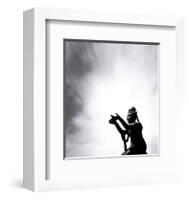 Buddha Offering, Lantou Island,Hong Kong-Michael Kenna-Framed Art Print