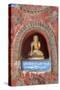 Buddha Offerings in Wall Niche-Stuart Black-Stretched Canvas