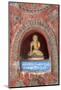 Buddha Offerings in Wall Niche-Stuart Black-Mounted Photographic Print