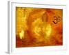 Buddha -Om I-Christine Ganz-Framed Art Print