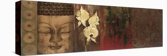 Buddha Orchid-Elizabeth Jardine-Stretched Canvas