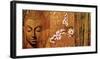 Buddha Panel I-Keith Mallett-Framed Giclee Print