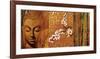 Buddha Panel I-Keith Mallett-Framed Giclee Print