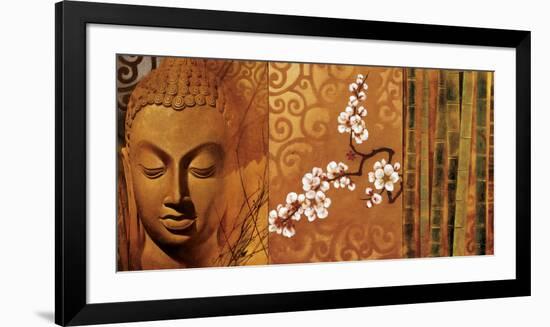 Buddha Panel I-Keith Mallett-Framed Giclee Print