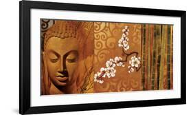 Buddha Panel I-Keith Mallett-Framed Giclee Print