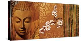 Buddha Panel I-Keith Mallett-Stretched Canvas