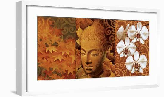 Buddha Panel II-Keith Mallett-Framed Giclee Print