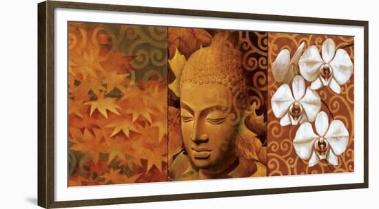 Buddha Panel II-Keith Mallett-Framed Giclee Print