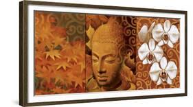 Buddha Panel II-Keith Mallett-Framed Giclee Print