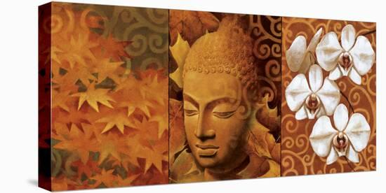 Buddha Panel II-Keith Mallett-Stretched Canvas