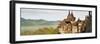 Buddha Panorama, Borobudur Temple, UNESCO World Heritage Site, Java, Indonesia, Southeast Asia-Matthew Williams-Ellis-Framed Photographic Print