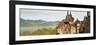 Buddha Panorama, Borobudur Temple, UNESCO World Heritage Site, Java, Indonesia, Southeast Asia-Matthew Williams-Ellis-Framed Photographic Print