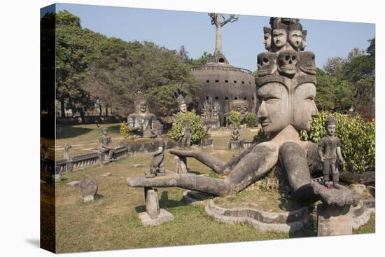Buddha Park, Near Vientiane, Laos-Robert Harding-Stretched Canvas
