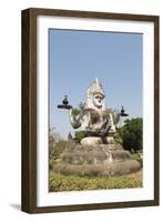 Buddha Park, Near Vientiane, Laos-Robert Harding-Framed Photographic Print