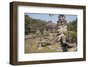 Buddha Park, Near Vientiane, Laos-Robert Harding-Framed Photographic Print