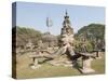 Buddha Park, Xieng Khuan, Vientiane, Laos, Indochina, Southeast Asia-Robert Harding-Stretched Canvas