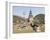 Buddha Park, Xieng Khuan, Vientiane, Laos, Indochina, Southeast Asia-Robert Harding-Framed Photographic Print