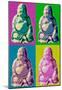 Buddha Pop-Art-null-Mounted Poster