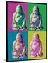 Buddha Pop-Art-null-Framed Poster