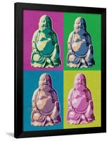 Buddha Pop-Art-null-Framed Poster