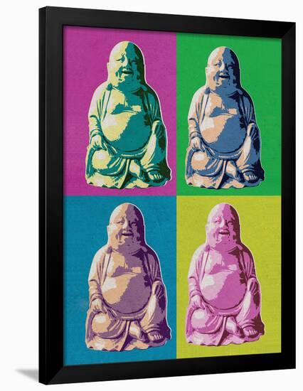 Buddha Pop-Art-null-Framed Poster