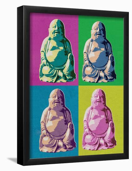 Buddha Pop-Art-null-Framed Poster