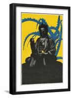 Buddha Poster-null-Framed Art Print