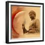 Buddha -Protection-Christine Ganz-Framed Art Print