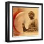 Buddha -Protection-Christine Ganz-Framed Art Print