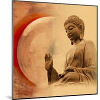 Buddha -Protection-Christine Ganz-Mounted Art Print