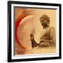 Buddha -Protection-Christine Ganz-Framed Art Print