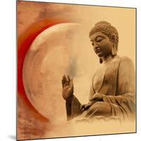 Buddha -Protection-Christine Ganz-Mounted Art Print