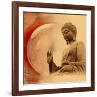 Buddha -Protection-Christine Ganz-Framed Art Print