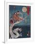 Buddha Riding On Sea Dragon, 1860-Science Source-Framed Giclee Print