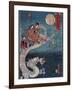 Buddha Riding On Sea Dragon, 1860-Science Source-Framed Giclee Print