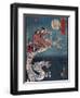 Buddha Riding On Sea Dragon, 1860-Science Source-Framed Giclee Print