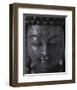 Buddha Sculpture Face-null-Framed Art Print