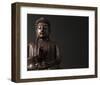 Buddha Sculpture-null-Framed Art Print