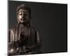 Buddha Sculpture-null-Mounted Art Print