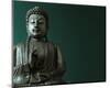 Buddha Sculpture-null-Mounted Art Print