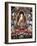 Buddha Seated Between His Two Great Disciples Cariputra and Maudgalyayana-null-Framed Giclee Print