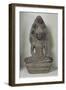 Buddha Seated in Meditation on the Naga, Angkor-null-Framed Giclee Print