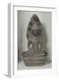 Buddha Seated in Meditation on the Naga, Angkor-null-Framed Giclee Print